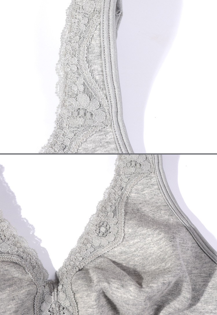 Casland-Full Coverage Cotton Plus Size Bra With Lace | Super Plus Size-3